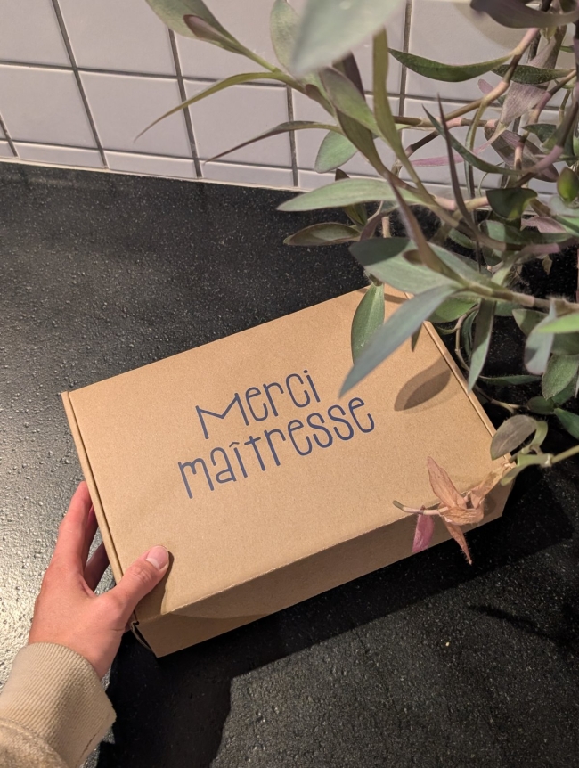 Coffret cadeau (avec message personnalisé)