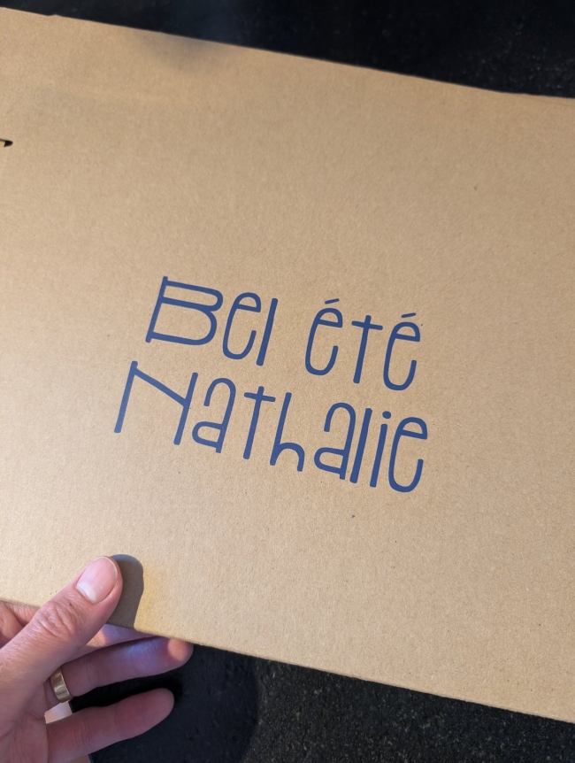 Coffret cadeau (avec message personnalisé)